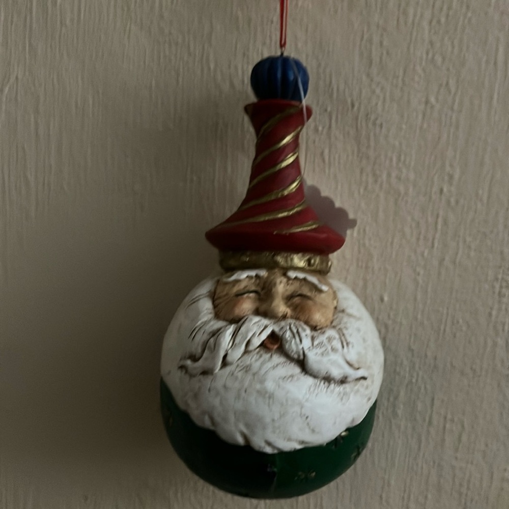 Santa Ornament